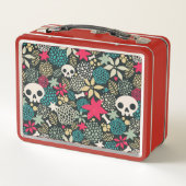 スカル メタルランチボックス (裏面)