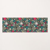 スカル ヨガマット (裏面(横))