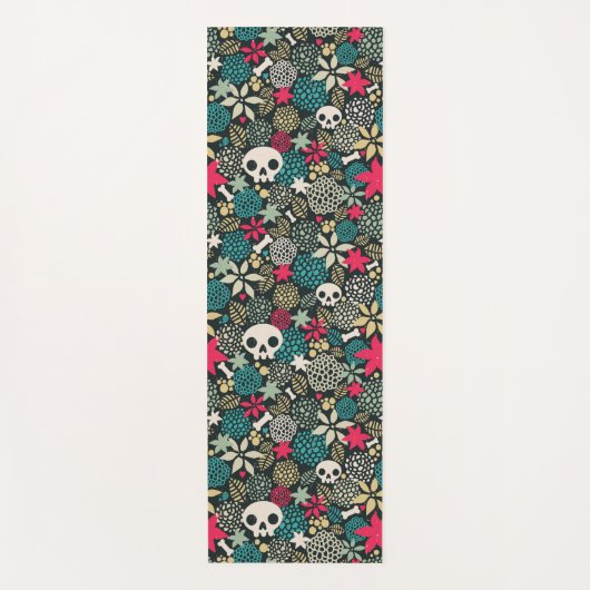 スカル ヨガマット (正面)