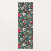 スカル ヨガマット (裏面)