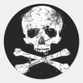 スカル ラウンドシール