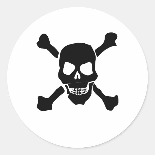 スカル ラウンドシール (正面)