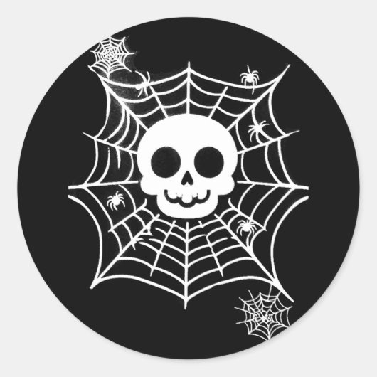 スカル ラウンドシール (正面)