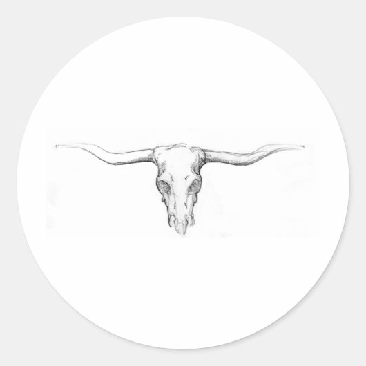 スカル ラウンドシール (正面)