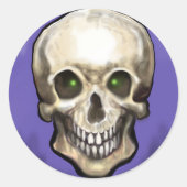 スカル ラウンドシール (正面)