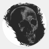 スカル ラウンドシール (正面)