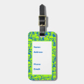 スカル ラゲッジタグ (正面縦)