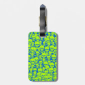 スカル ラゲッジタグ (裏面縦)