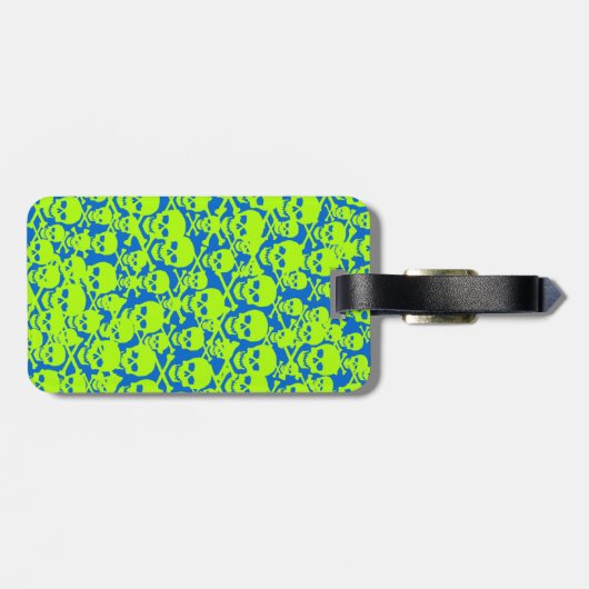 スカル ラゲッジタグ (裏面横)