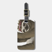 スカル ラゲッジタグ (正面縦)