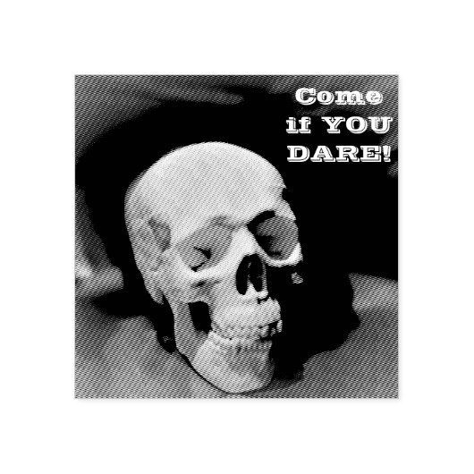 スカル ラバースタンプ (インプリント)