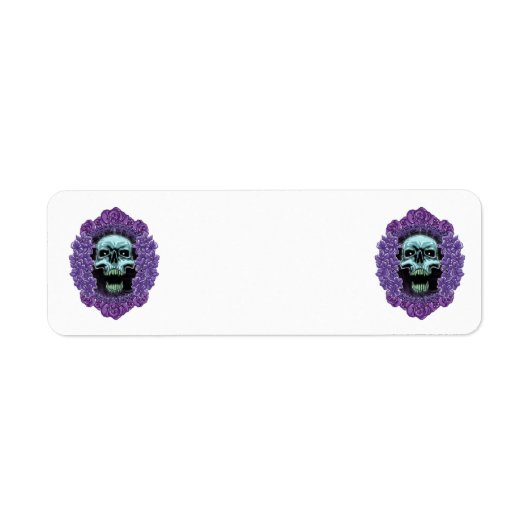 スカル ラベル (正面)