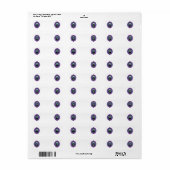 スカル ラベル (フルシート)