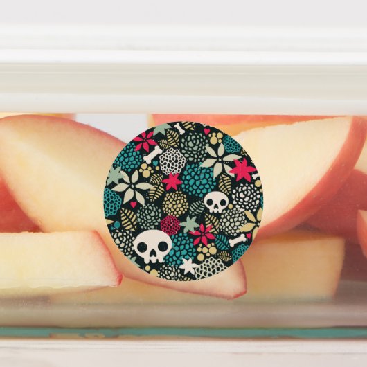 スカル ラベル (貼付)