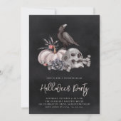 スカル&レイベンハローウィンパーティ 招待状 (正面)