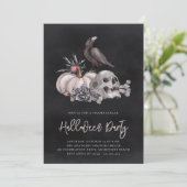 スカル&レイベンハローウィンパーティ 招待状 (スタンド正面)