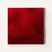 スカル&レッドローズ ノートブック (裏面)