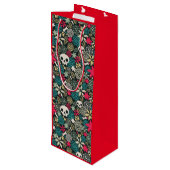 スカル ワインギフトバッグ (裏面アングル)