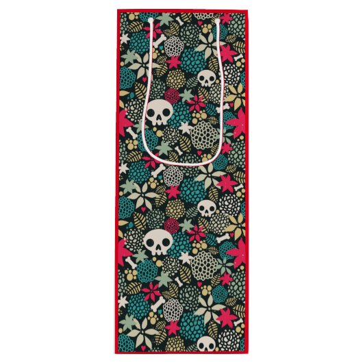 スカル ワインギフトバッグ (正面)