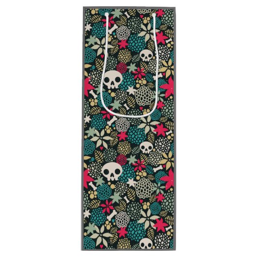 スカル ワインギフトバッグ (正面)