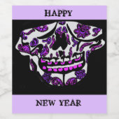 スカル ワインラベル (シングルラベル)