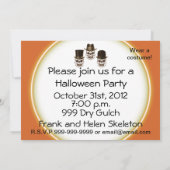 スカル·ワンデッド/アライブ·招待状 招待状 (裏面)