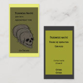 スカル- 予約カード (正面/裏面)