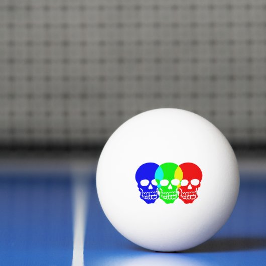 スカル 卓球ボール (ネット)