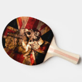 スカル 卓球ラケット (横)