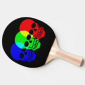 スカル 卓球ラケット (横)