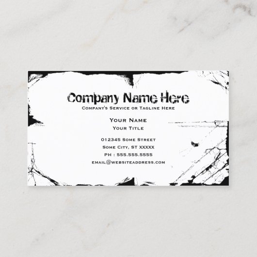 スカル 名刺 (裏面)