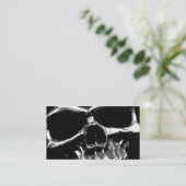 スカル 名刺 (スタンド正面)