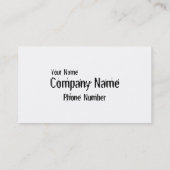 スカル 名刺 (裏面)