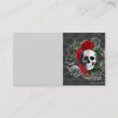 スカル 名刺 (正面)