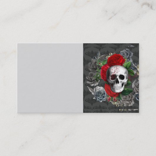 スカル 名刺 (正面)