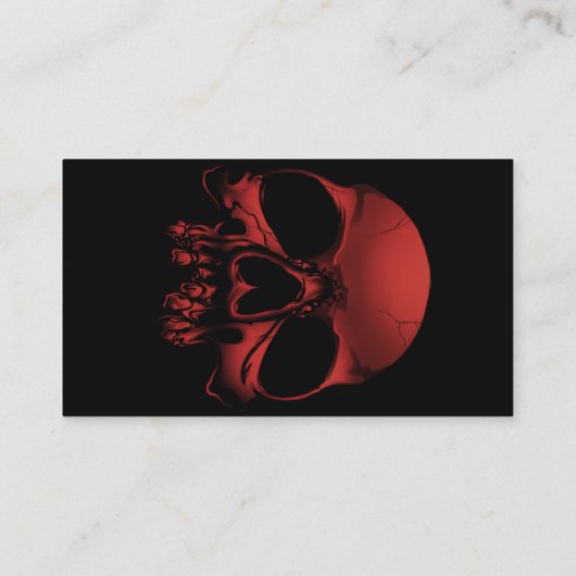 スカル 名刺 (裏面)