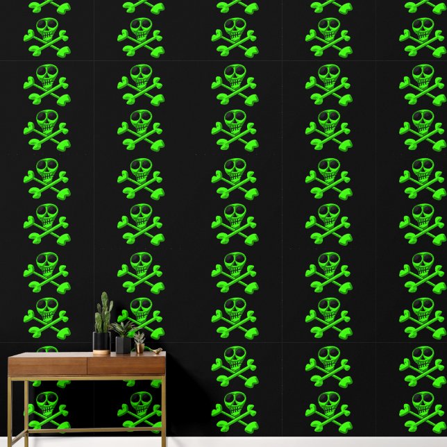 スカル 壁紙 (廊下)