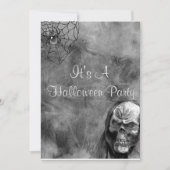 スカル 招待状 (正面)