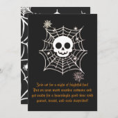 スカル 招待状 (正面/裏面)