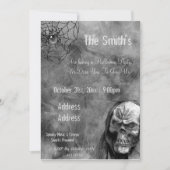 スカル 招待状 (正面)