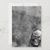 スカル 招待状 (裏面)