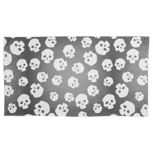 スカル 枕カバー (正面左)