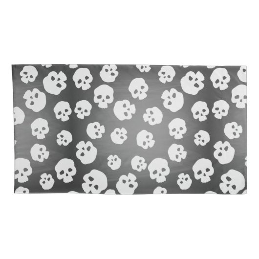 スカル 枕カバー (裏面-右)