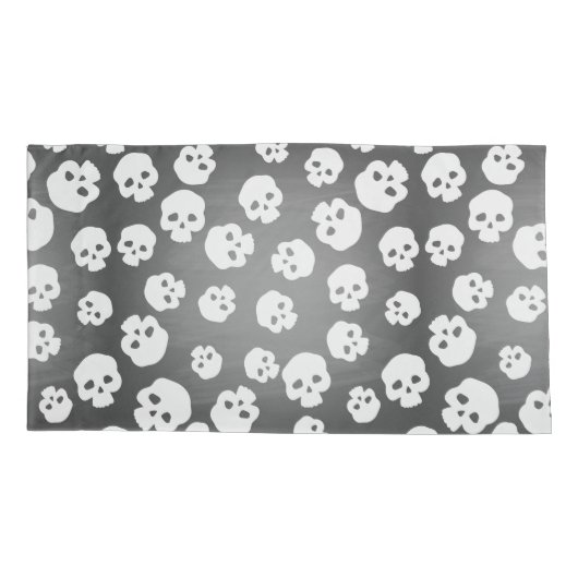 スカル 枕カバー (裏面-左)