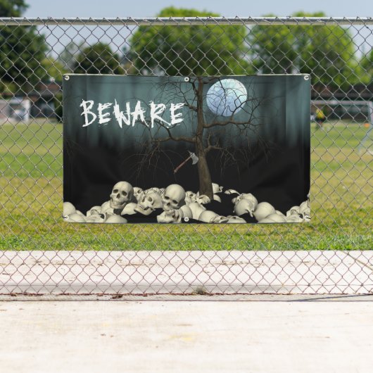 スカル 横断幕 (インサイチュ)