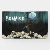 スカル 横断幕 (横)