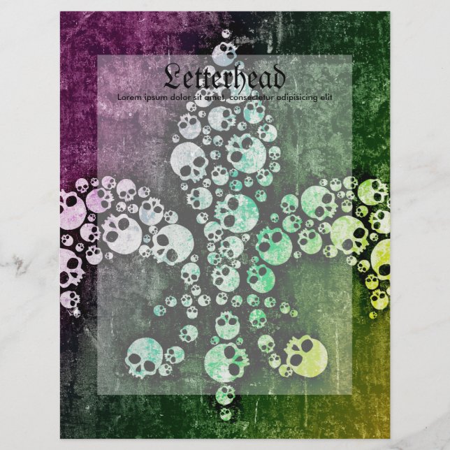 スカル（紋章の）フラ・ダ・リ (正面)