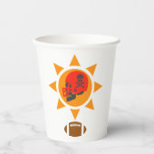 スカル 紙コップ (正面)