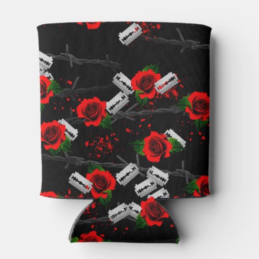 スカル 缶クーラー (裏面)