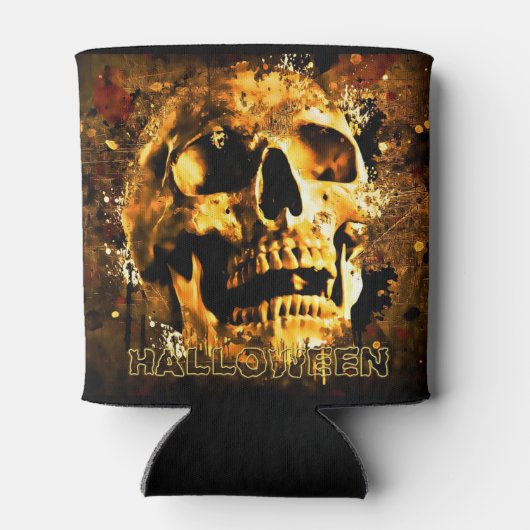 スカル 缶クーラー (裏面)